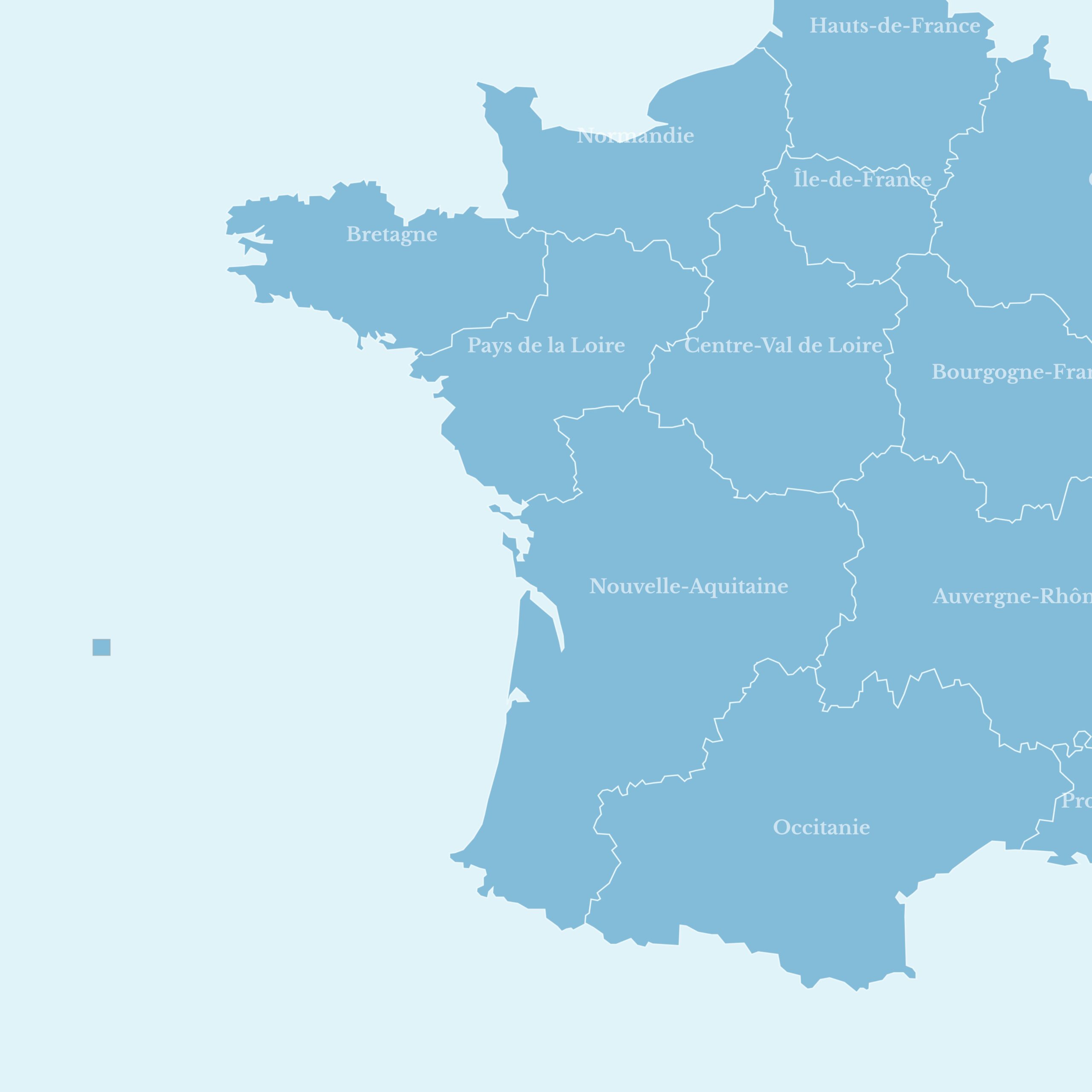 France Map with Regions (2)