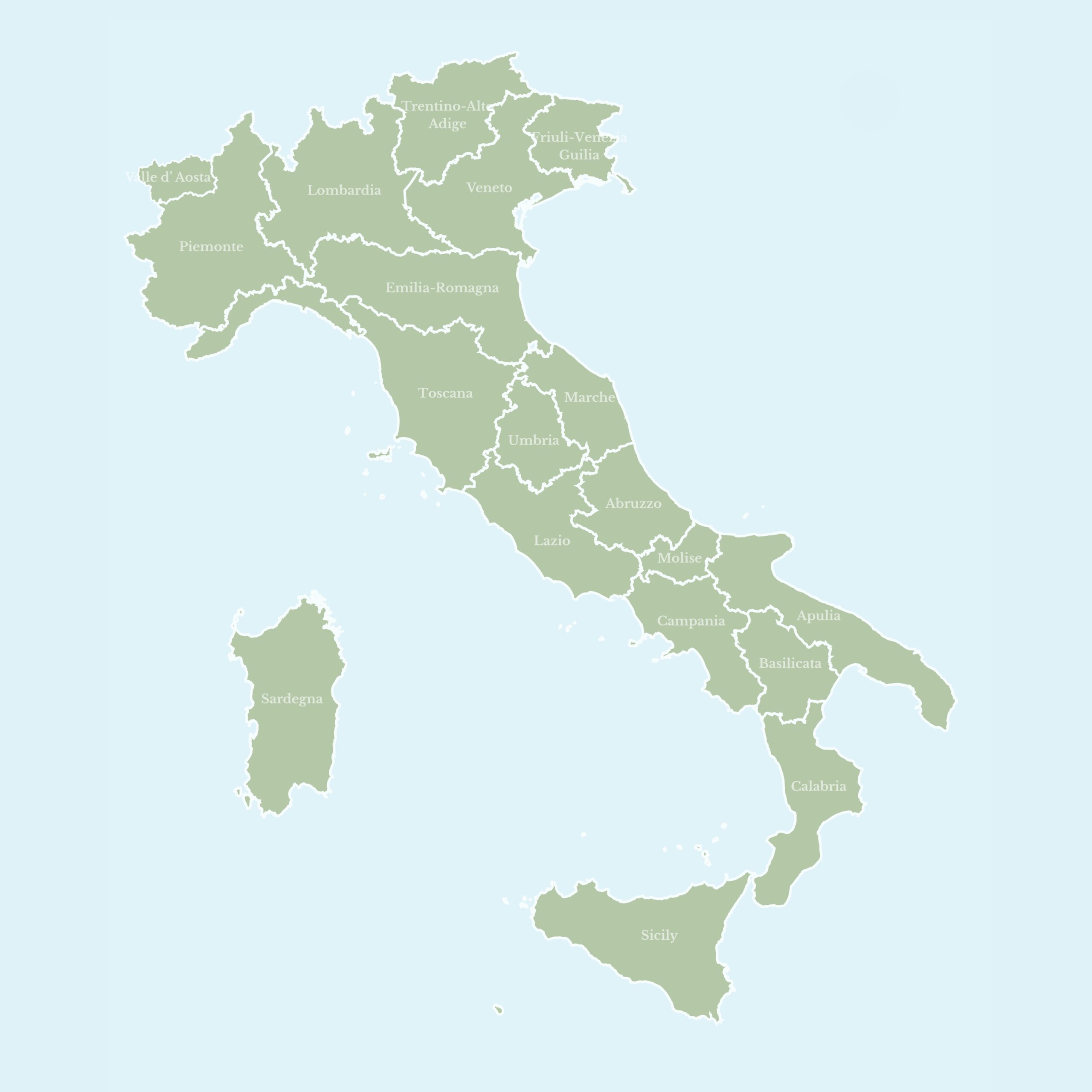Italy Map New with Regions (1)